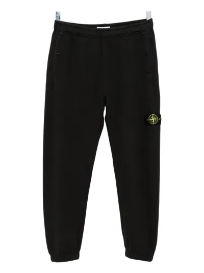 Stone Island Cotton Track Pants In Multi