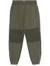 Stone Island Cotton Track Pants In Green