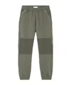 Stone Island Cotton Track Pants In Green