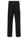 Stone Island Cotton Regular Fit Pants In Black