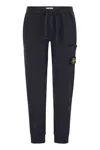 Stone Island Men Cotton Trousers With Drawstring