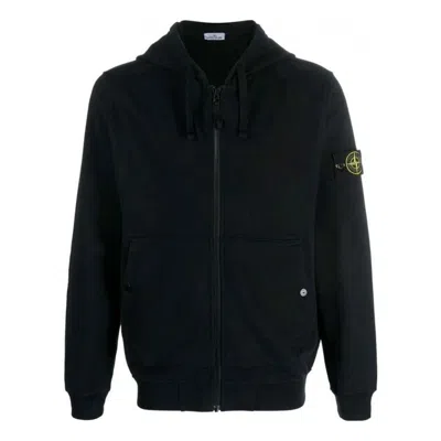Stone Island Cotton Zip-up Jacket 'black'