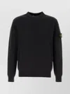 Stone Island Midnight Blue Wool Blend Sweater