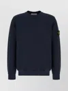 Stone Island Midnight Blue Cotton Sweatshirt In Blue