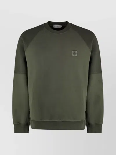 Stone Island Men's Cotton Crew-neck Sweatshirt