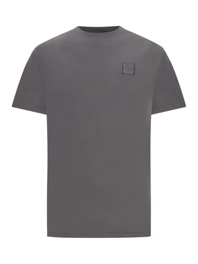 STONE ISLAND CREW NECK COTTON T-SHIRT