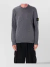 Stone Island Compass-badge Sweater In Gray