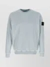 Stone Island Crew Neck Logo Badge Sweatshirt