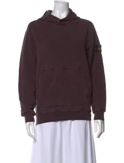 Pre-owned Stone Island Crew Neck Long Sleeve Hoodie In Grey