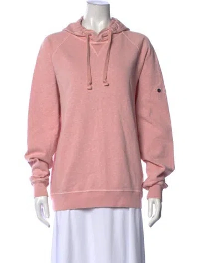 Pre-owned Stone Island Crew Neck Long Sleeve Hoodie In Pink