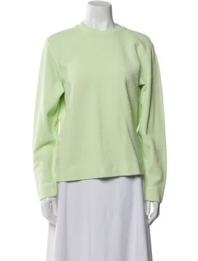 Pre-owned Stone Island Crew Neck Long Sleeve Sweatshirt In Green