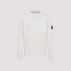 Stone Island Compass-badge Sweater In White