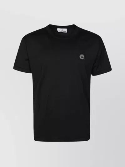 STONE ISLAND CREW NECK SHORT SLEEVE T-SHIRT