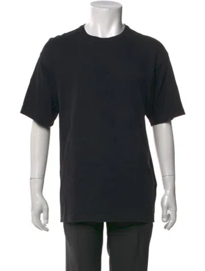 Pre-owned Stone Island Crew Neck Short Sleeve T-shirt In Black