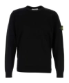 Stone Island Cotton Sweatshirt In Black