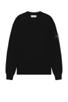 Stone Island Sweaters In Black