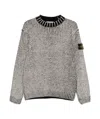 Stone Island Crew-neck Sweater In Black