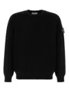 Stone Island Crewneck Sweater In Black