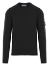 Stone Island Selected Black Cotton T-shirt In Black