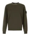 Stone Island Wool-blend Sweater In Green