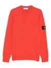 Stone Island Sweatshirt 6100044 In Cotton In Red