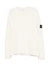 Stone Island Soft Textured Wool-polyamide Blend Sweater