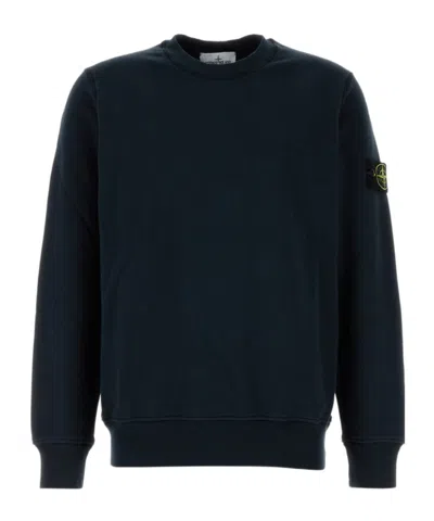 STONE ISLAND STONE ISLAND LOGO PATCH SWEATSHIRT