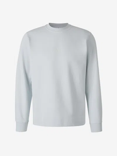 Stone Island Crew Neck Sweatshirt In Blue