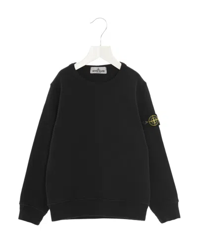 Stone Island Crew-neck Sweatshirt In Blue