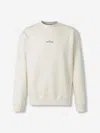 Stone Island Crew Neck Sweatshirt In Neutral