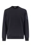 Stone Island Crewneck Sweatshirt With Compass Embroidery