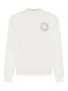 Stone Island Round Neck Sweatshirt In Neutral