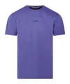 Stone Island Compass-logo Short-sleeve T-shirt In Purple