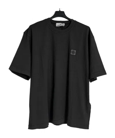 Stone Island Crew Neck T-shirt In Gray