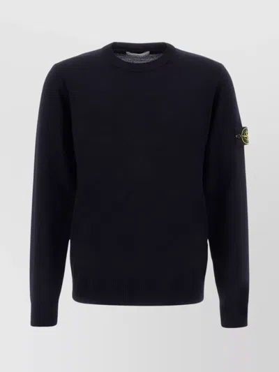 STONE ISLAND CREW NECK WOOL SWEATER