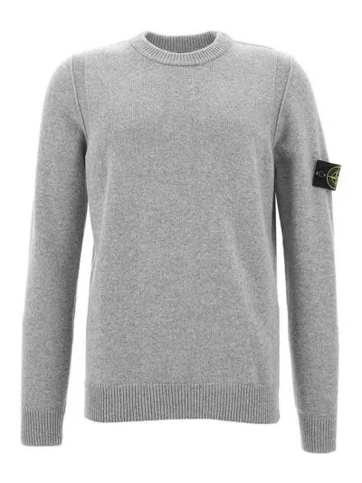 STONE ISLAND CREW NECK WOOL SWEATER