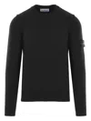 Stone Island Sweaters In Black