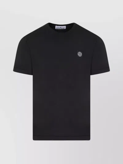 STONE ISLAND CREW NECKLINE REGULAR FIT SHORT SLEEVES
