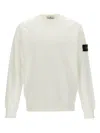 Stone Island Crew Nek Sweatshirt In Neutral