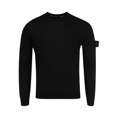 Pre-owned Stone Island Crewneck 'black' | Men's Size Xxl