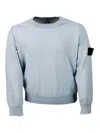Stone Island Sweater In Blue