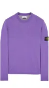 STONE ISLAND STONE ISLAND CREWNECK KNIT IN RAW HAND-SPUN ORGANIC COTTON