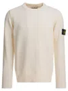 Stone Island Organic Cotton Sweater In Neutral