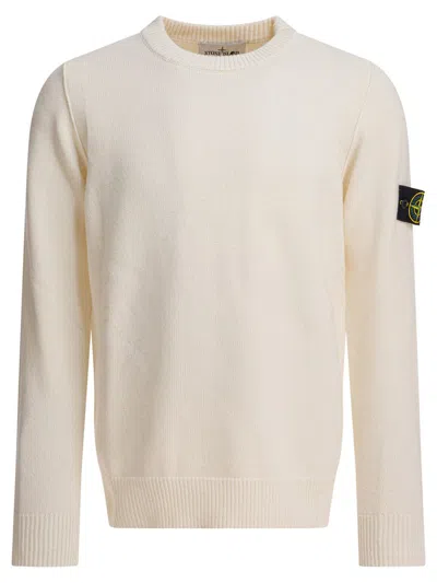 STONE ISLAND STONE ISLAND CREWNECK KNITWEAR IN WOOL