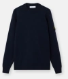 Stone Island Sweatshirt With Compass Application In Multi