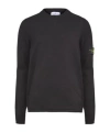 Stone Island Crewneck Sweater In Black