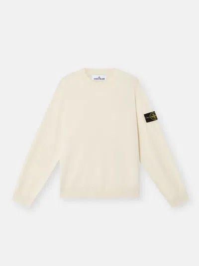 STONE ISLAND STONE ISLAND CREWNECK SWEATER IN ORGANIC COTTON