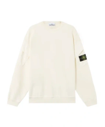 STONE ISLAND 6100008 PATCH-POCKET COTTON SWEATSHIRT