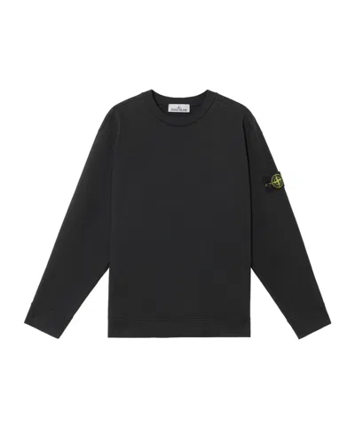 STONE ISLAND LOGO-PATCH SWEATSHIRT