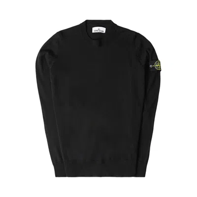 Pre-owned Stone Island Crewneck Sweatshirt 'black' | Men's Size Xxl